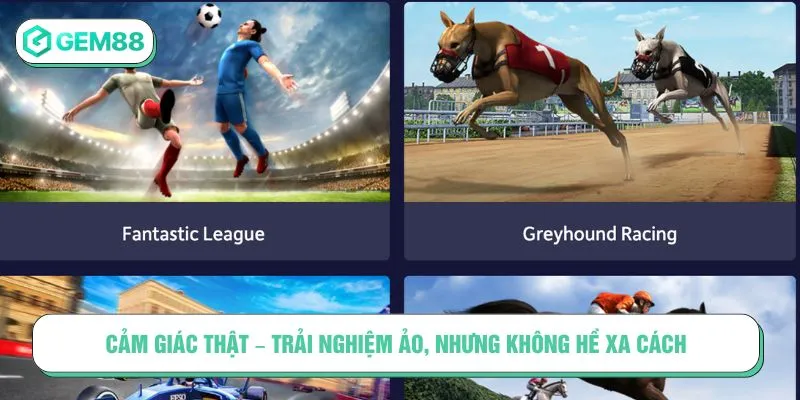 Sân Chơi Thể Thao Ảo PP Giả Lập Hấp Dẫn Không Thể Bỏ Qua Cảm giác thật – trải nghiệm ảo, nhưng không hề xa cách