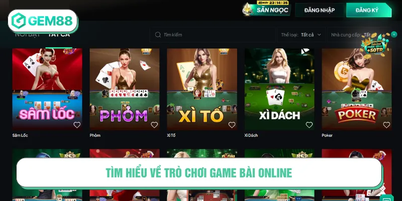 Đánh bài online là hình thức cá cược quen thuộc hiện nay